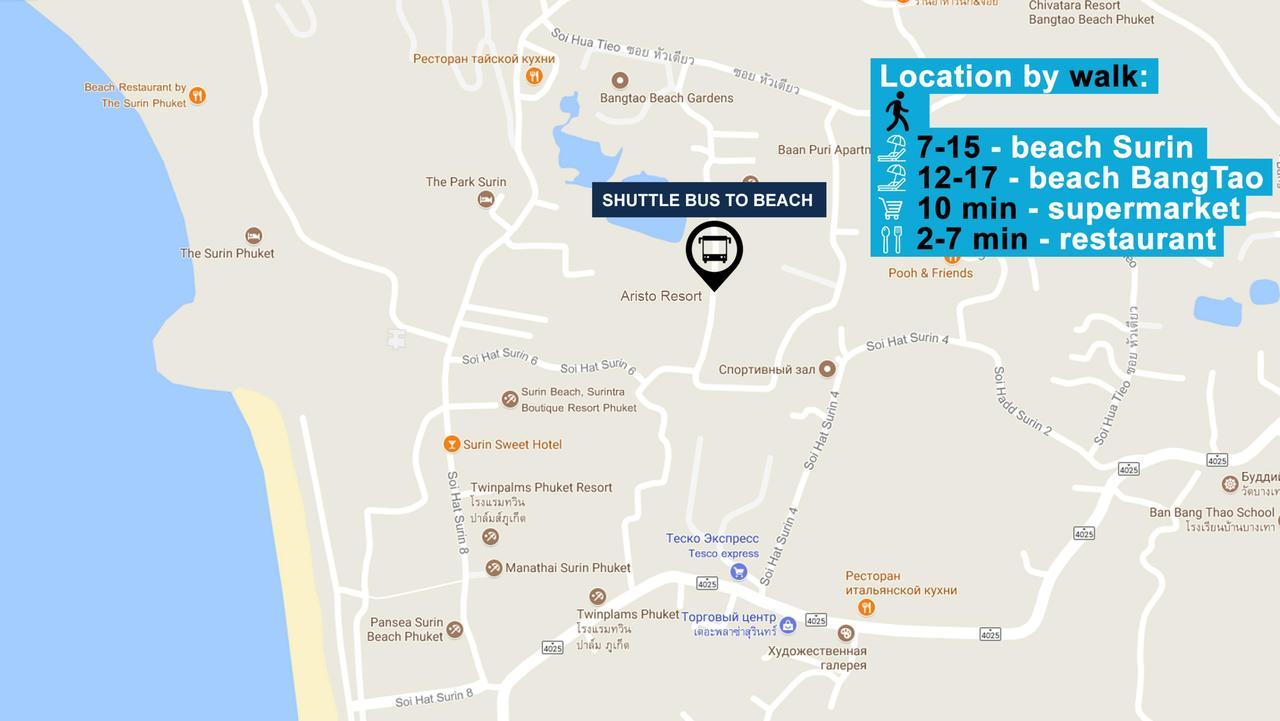 The Aristo By Holy Cow, 2-Br Loft, 90 M2, Pool View Praia de Surin Exterior foto